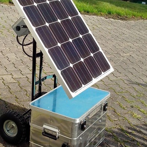 Mobile Solaranlagen für Camping